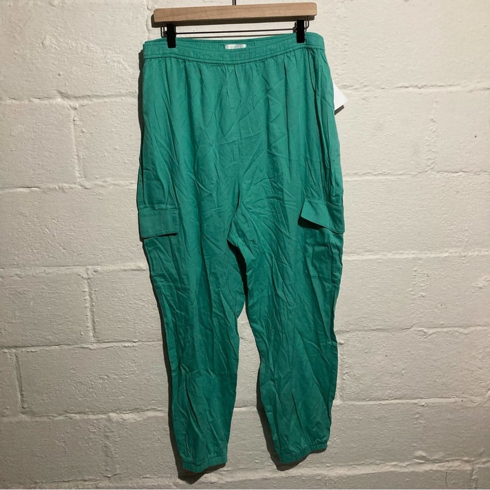 NWT Abound Green Marine Pull On Cargo Joggers - Size 2X